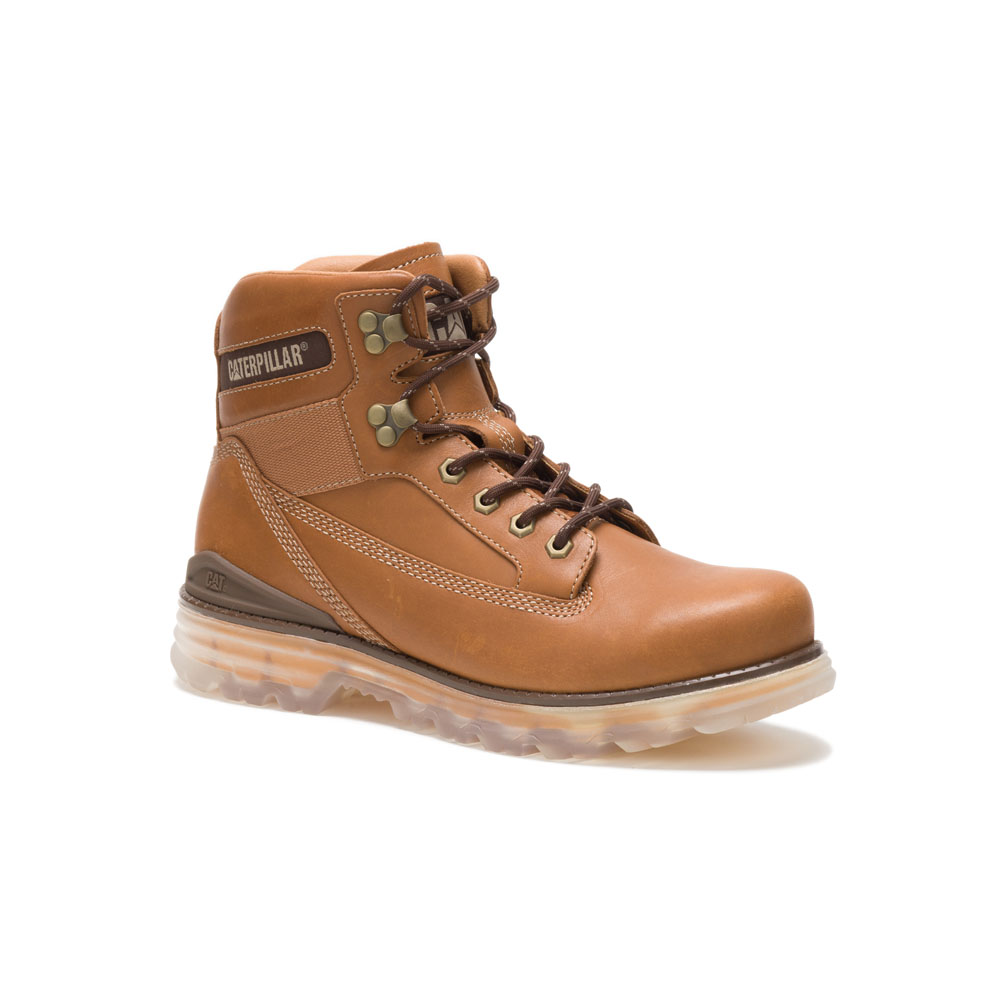 Caterpillar Boots Sale Pakistan - Caterpillar Baseplate Mens Ankle Boots Grey (028634-IKT)